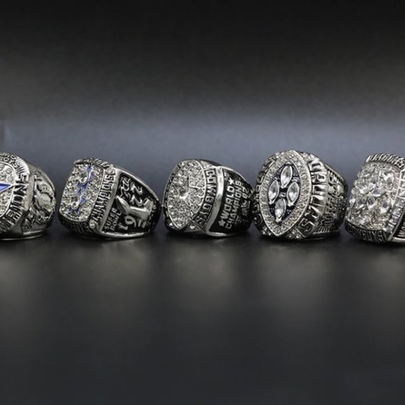 Dallas Cowboys Fan Edition 5 Super Bowl Ring Set - Picture 4 of 4